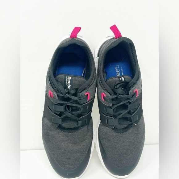 Reebok Women’s Sublite 2.0 Running Memory Foam Sneakers Size 6.5 US Black & Pink - Picture 3 of 12
